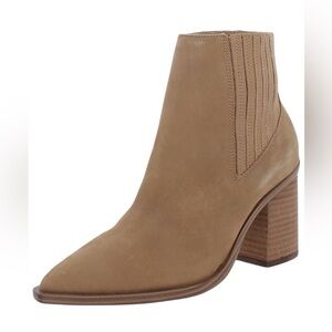 Steve Madden Catreena Bootie‎ In Tan Nubuck, Women's Size 10